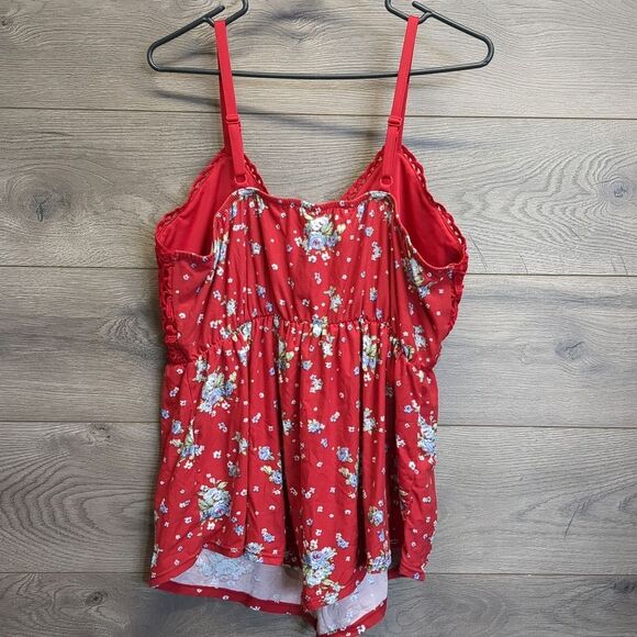 No Boundaries Lace Babydoll Top Women's Juniors Plus Size XXL 19 - Picture 4 of 5